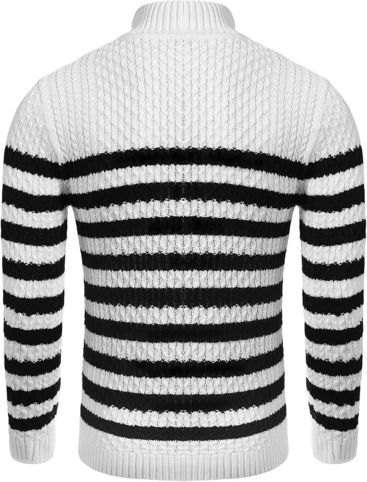 Lässiger Herren-Strickrollkragenpullover - Sander