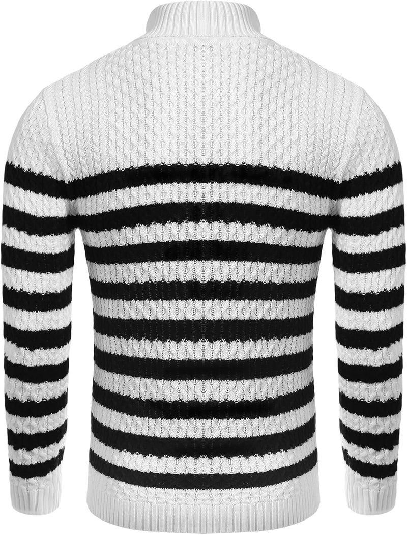 Lässiger Herren-Strickrollkragenpullover - Sander