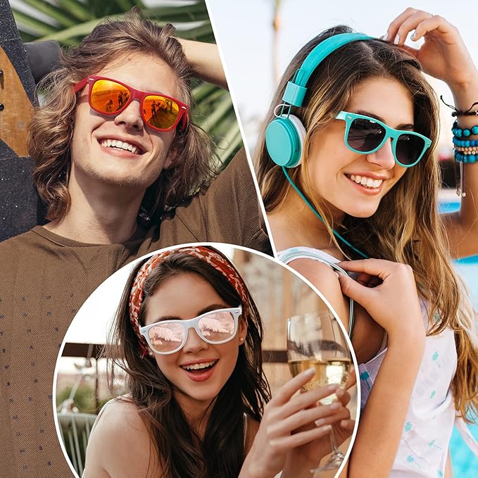 Classic 80's Retro Polarized Sunglasses - Jamie