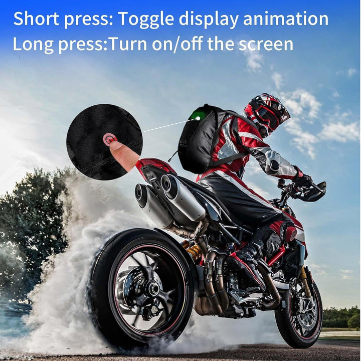 LED Reisrugzak – Waterdichte Lichtgevende Rugzak met Muziekresponsieve Verlichting – Nexora