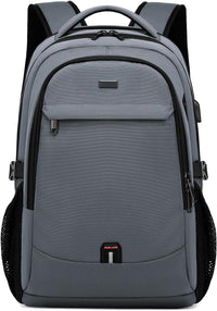 Waterproof Travel Laptop Backpack with USB Charging Port