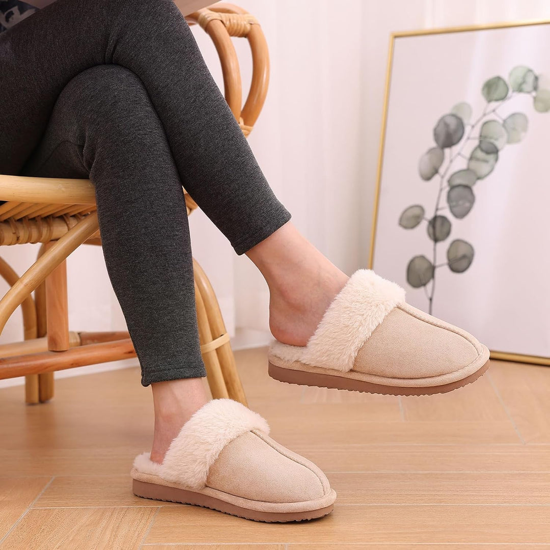 Flauschige Memory Foam Hausschuhe - SoftStep