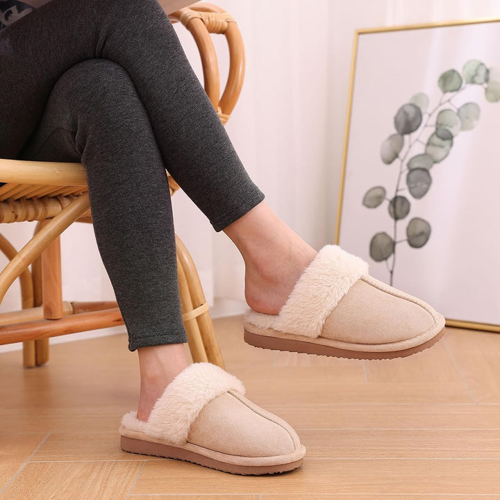 Flauschige Memory Foam Hausschuhe - SoftStep