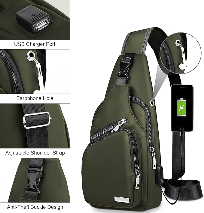 Multifunctional Waterproof Sling Bag - WaveSling