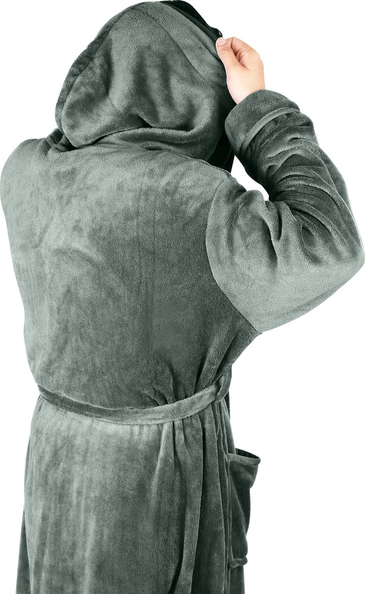 Bequemer Herren Fleece Bademantel - Harry