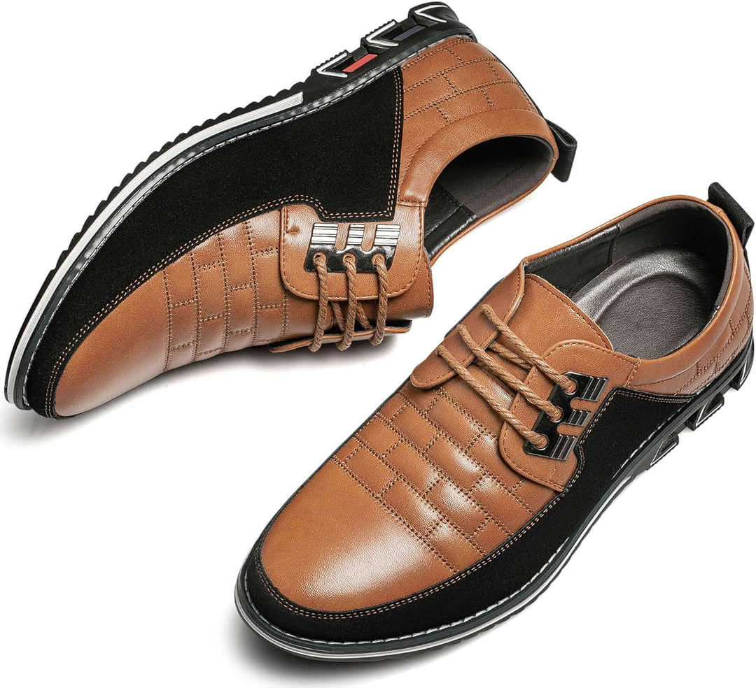 Stijlvolle Leren Herenschoenen - James