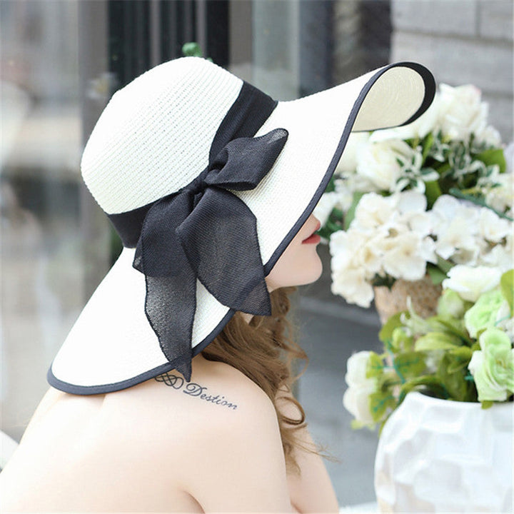 Leichter Damen-Sommerhut mit breiter Krempe und schickem Design – Vivian