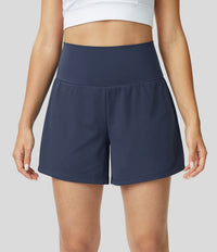 Atmungsaktive & Schnell Trocknende High-Waist Damen-Fitnessshorts – Mirabella
