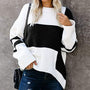 Gestreifter Casual Damenpullover – Juliette