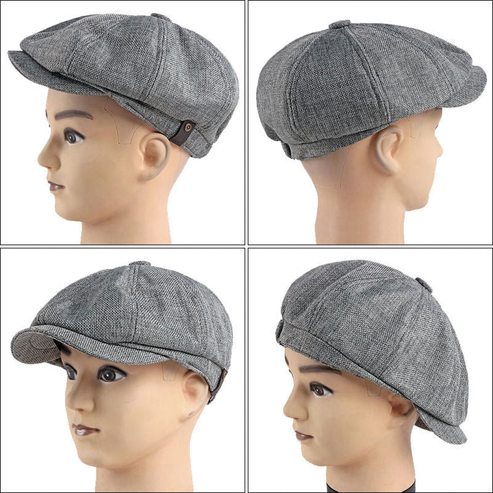 Luchtige retro herenpet voor de lente en de zomer – Alfie