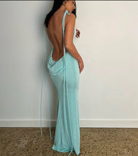 Fayen Low Back Dress | Make a stunning entrance & exit