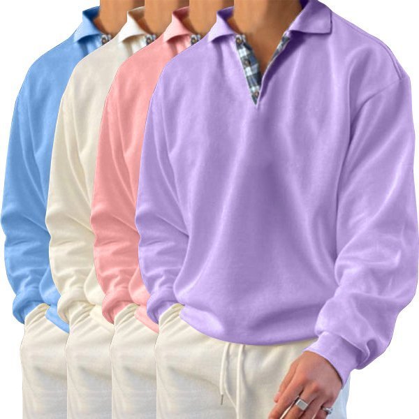 Legerer Herren-Polosweater - Oliver