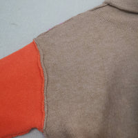 Beeindruckender Color-Block Strickpullover - AutumnVibe