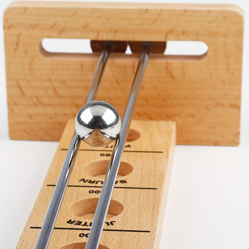 Wooden Stickball Game Space Adventure - SpaceBall Frenzy