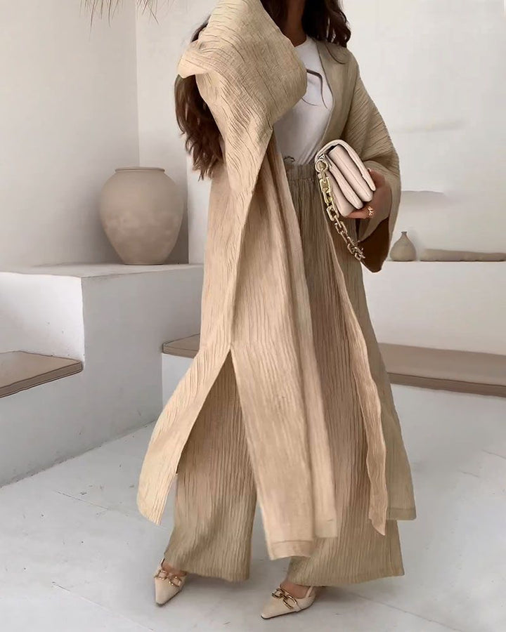 Legeres zweiteiliges Set für Damen mit Jacke und Hose - Thalia