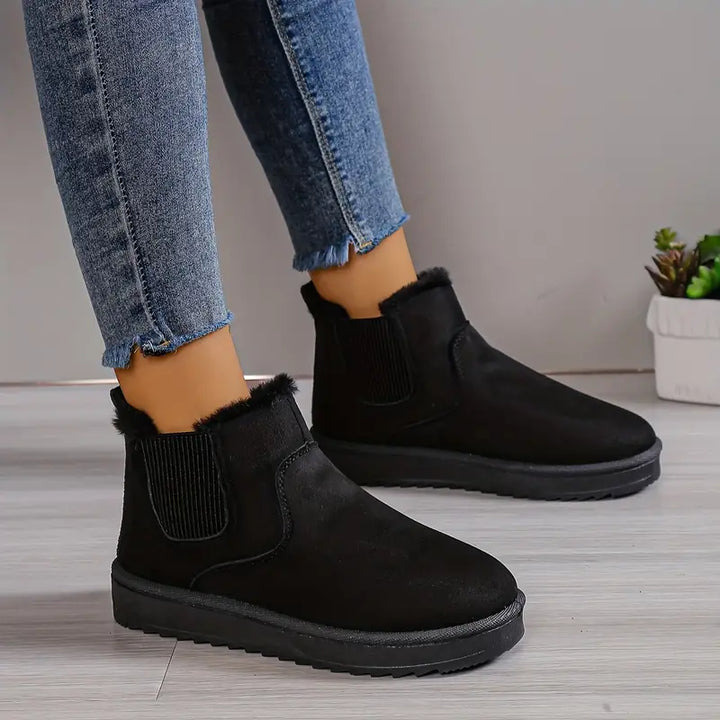 Bequeme thermische Slip-on Snowboots - Sofia