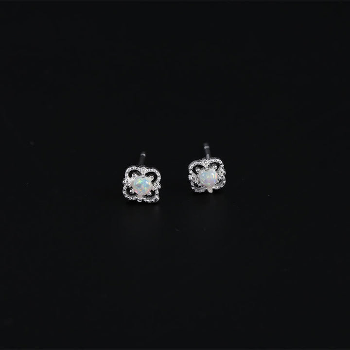 Zarte Vintage Ohrringe mit Opal - Seraphina