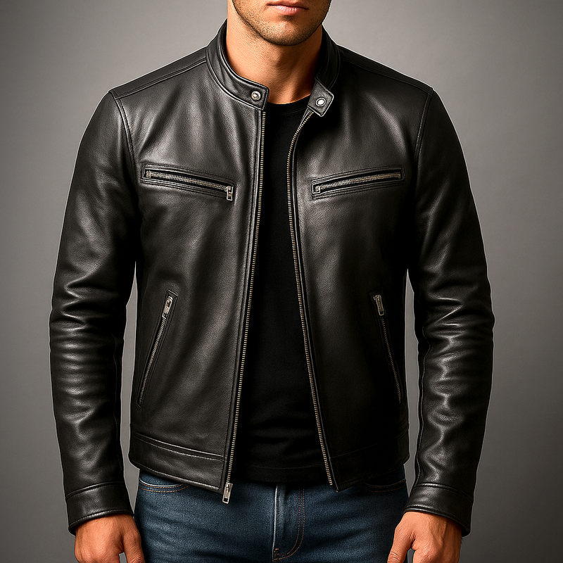 Vintage Leather Jacket for Men – Timeless Style, Premium Craftsmanship 2