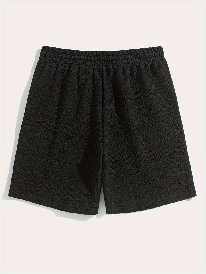 Summer Shorts Men Basic Look with Drawstring Pocket Comfort - Finn