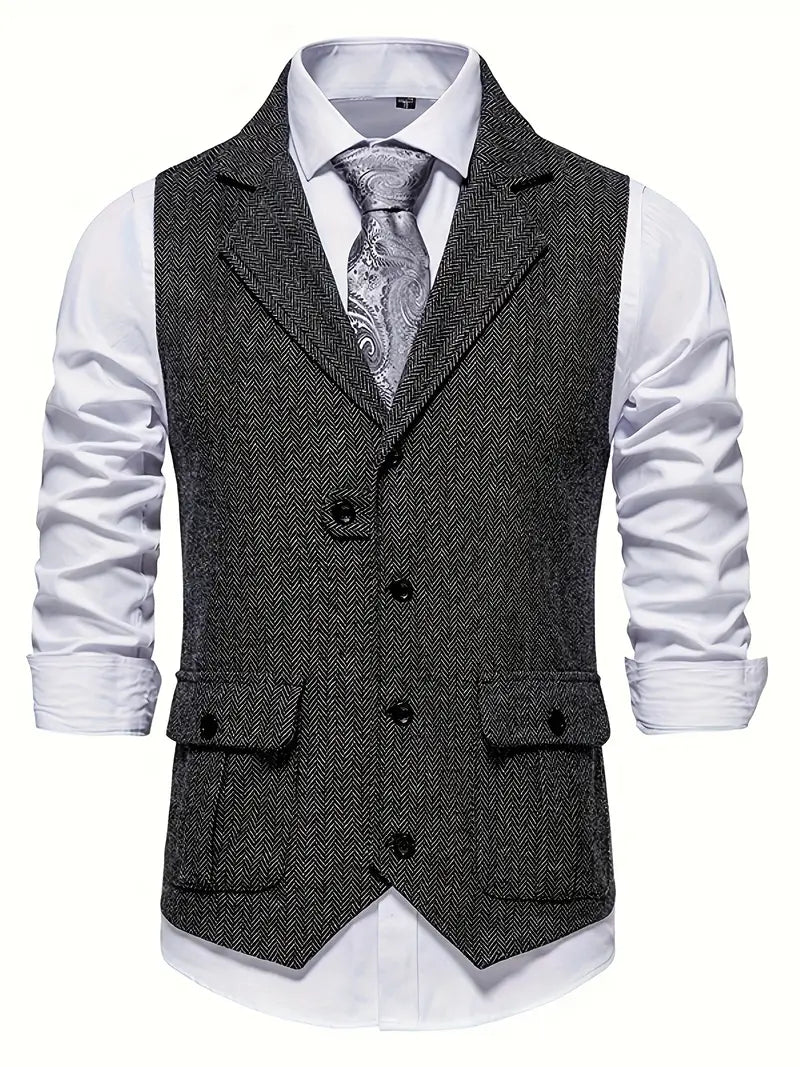 Herren-Blazer im Fischgrätmuster - Niklas