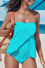 Trägerloses Tankini-Set – Aurora