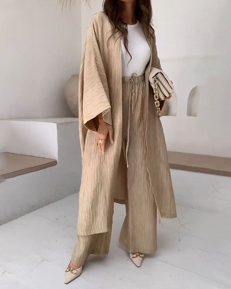Legeres zweiteiliges Set für Damen mit Jacke und Hose - Thalia