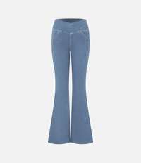Stilvolle Bootcut Jeans für Damen - Rosa
