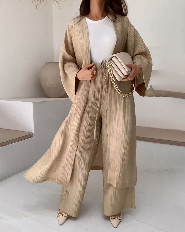 Legeres zweiteiliges Set für Damen mit Jacke und Hose - Thalia