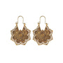 Goldene/Silberne Lotus Mandala Ohrringe - Isolde