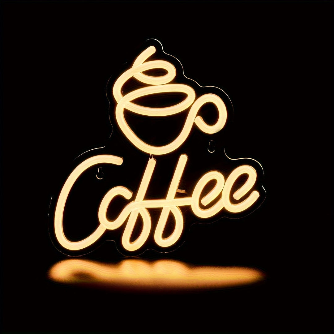 LED-Neonschild im Kaffeestil - Jules