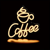 LED-Neonschild im Kaffeestil - Jules