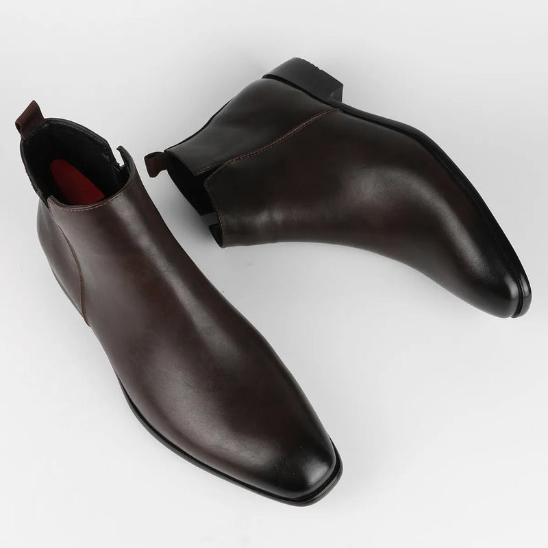 Klassische Retro Herrenlederstiefel - Lars