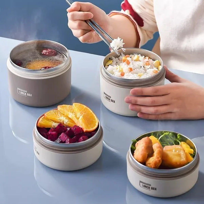 Mehrlagige isolierte Lunchbox mit GRATIS Tragetasche - ThermoBox