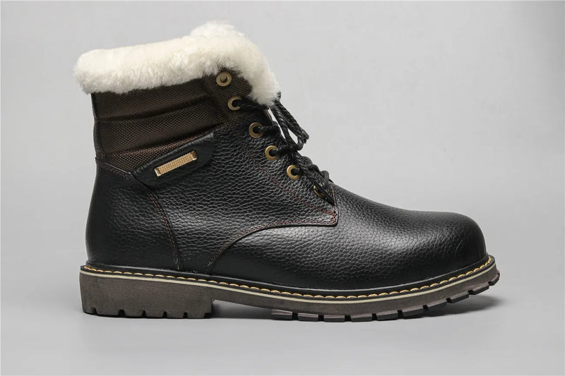 Leder-Winterstiefel | Mit herrlich warmem Wollfutter