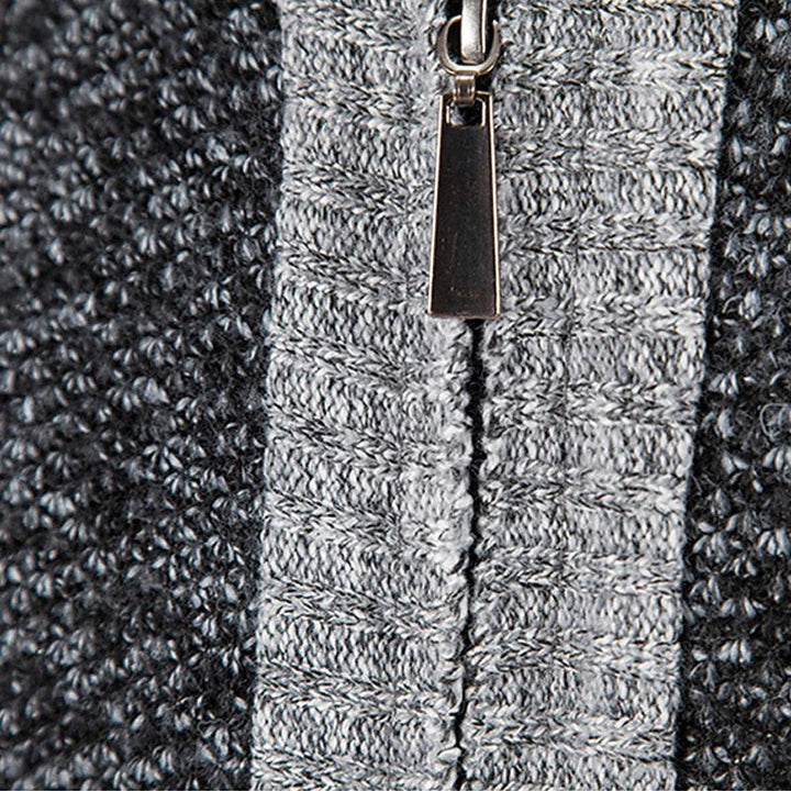 Wolljacke mit Reißverschluss und Pullover - Leon