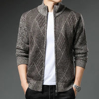StripeZip Vest | Trendy striped winter vest