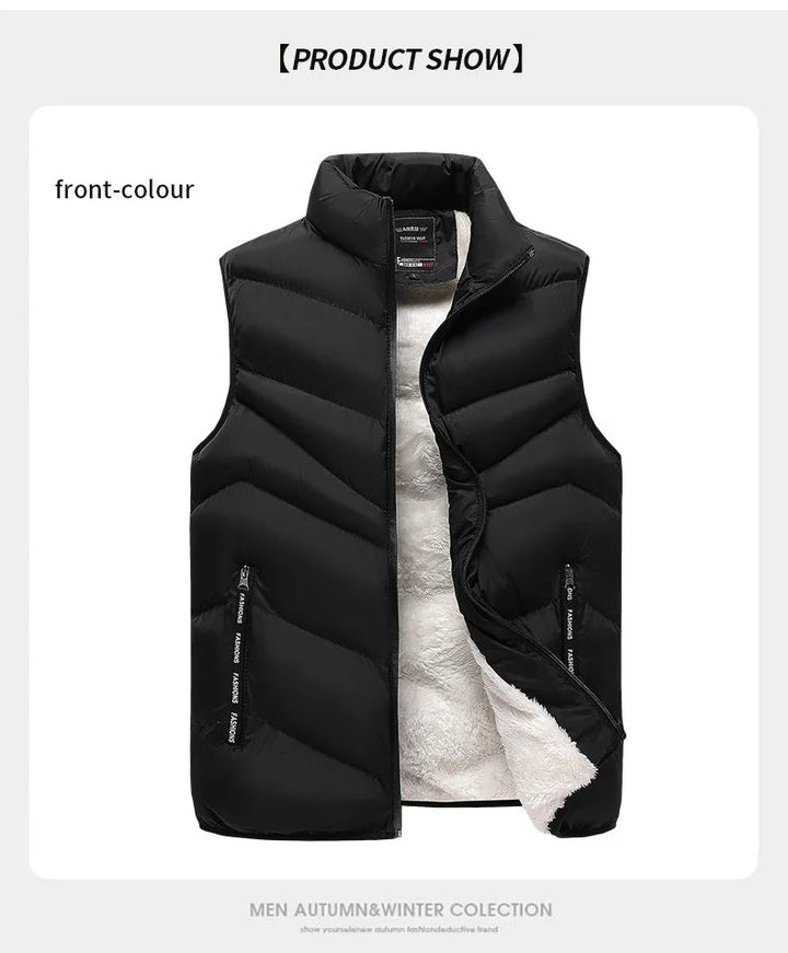 Cavell Bodywarmer | Großer, warmer Fleece-Bodywarmer