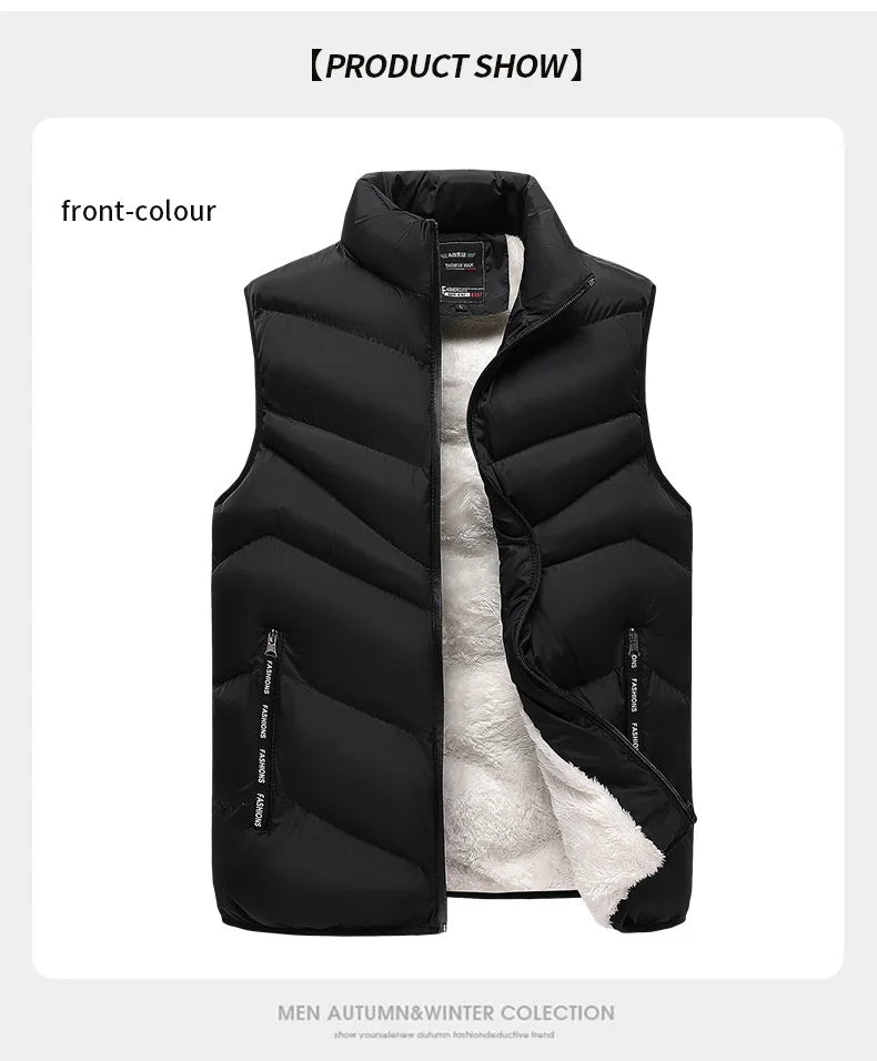 Cavell Bodywarmer | Großer, warmer Fleece-Bodywarmer