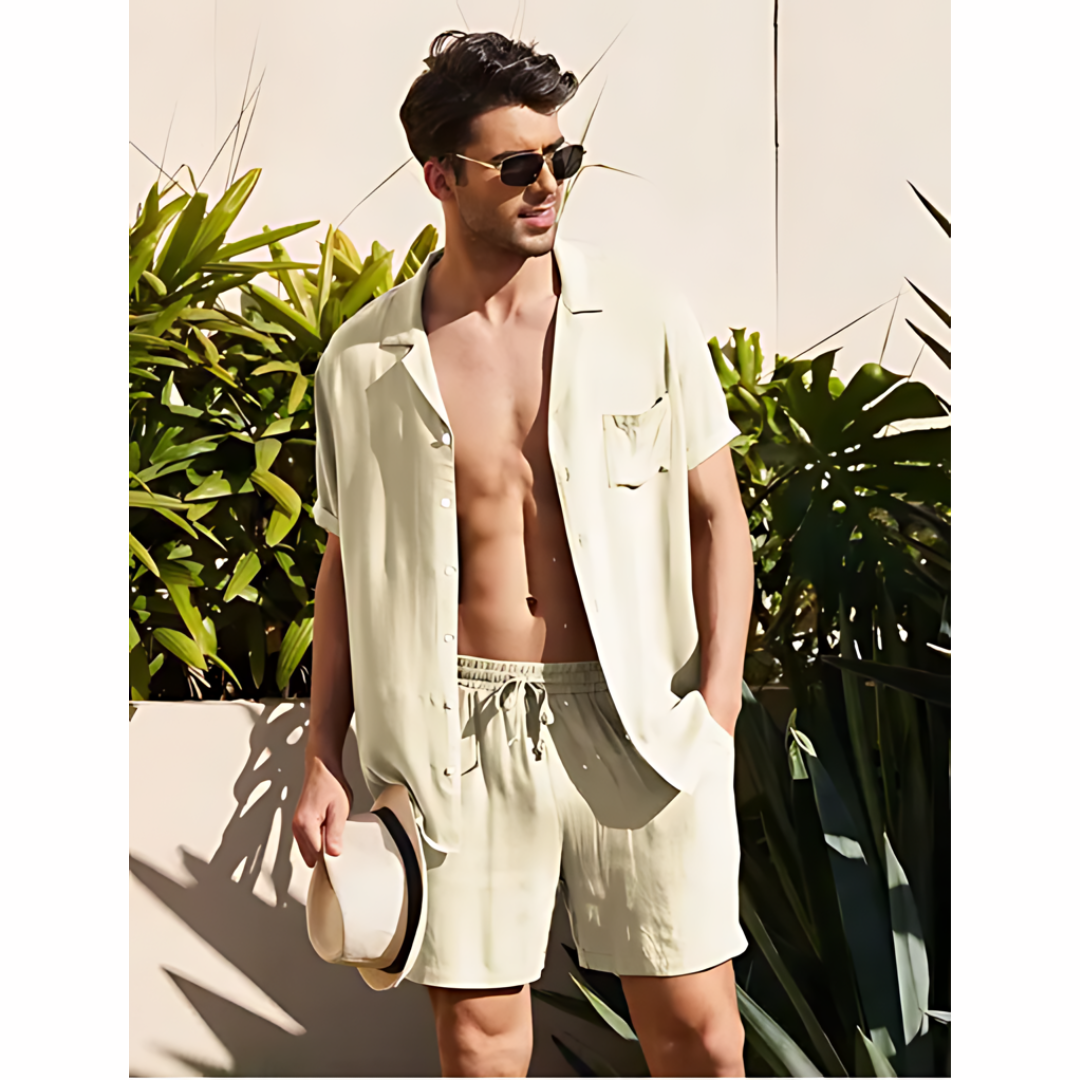 Leinen Herren Sommer-Set – Jairo