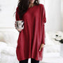Oversized Damenpullover mit Taschen – Yara