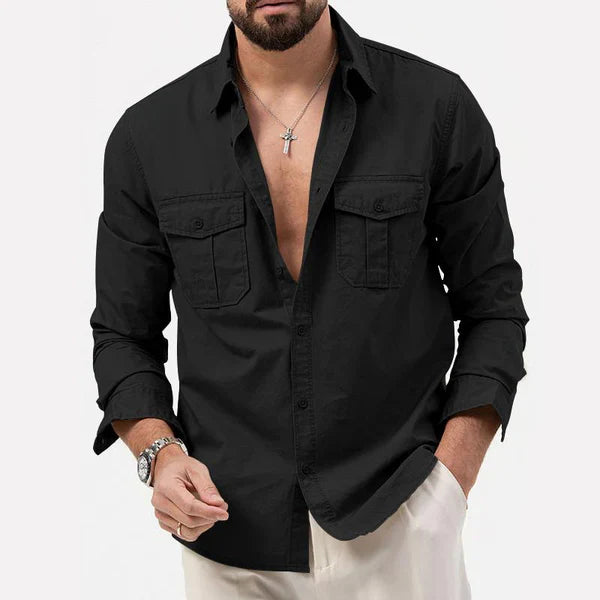 Robustes Herren Cargo Hemd - Tobias