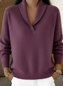 Elegant V-Neck Sweater 5