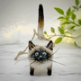 Einzigartiger handgemachter Katzen-Weihnachtsschmuck - Purrfect Holiday Hangers