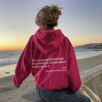 Stilvoller, wärmender Damen Hoodie - Aurora