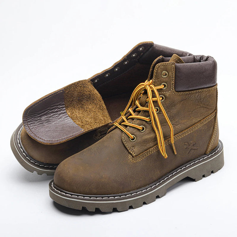 Leather Winter Shoes | Genuine Winter Warmers