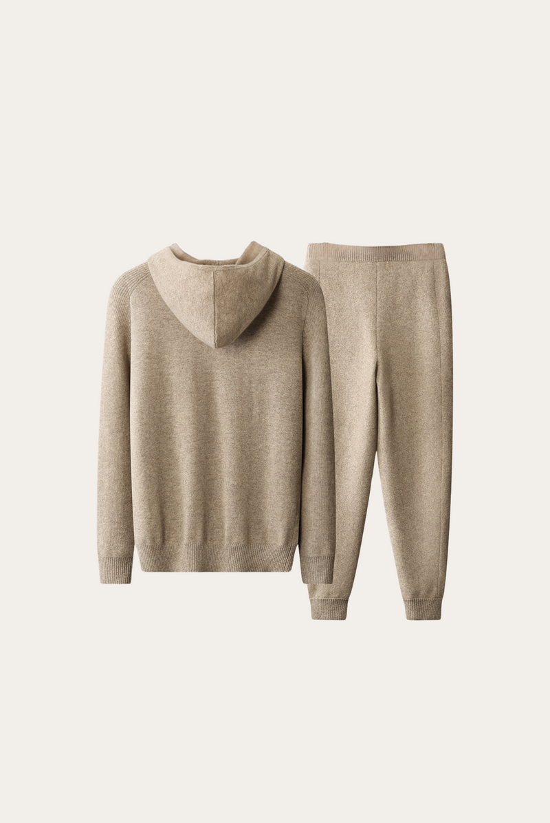 Kasjmier Merinowol Joggingset – Eliano