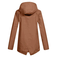 Trendy Dames Regenjas met Capuchon - Liora