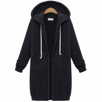 Lässige Lange Damenweste - CozyZip