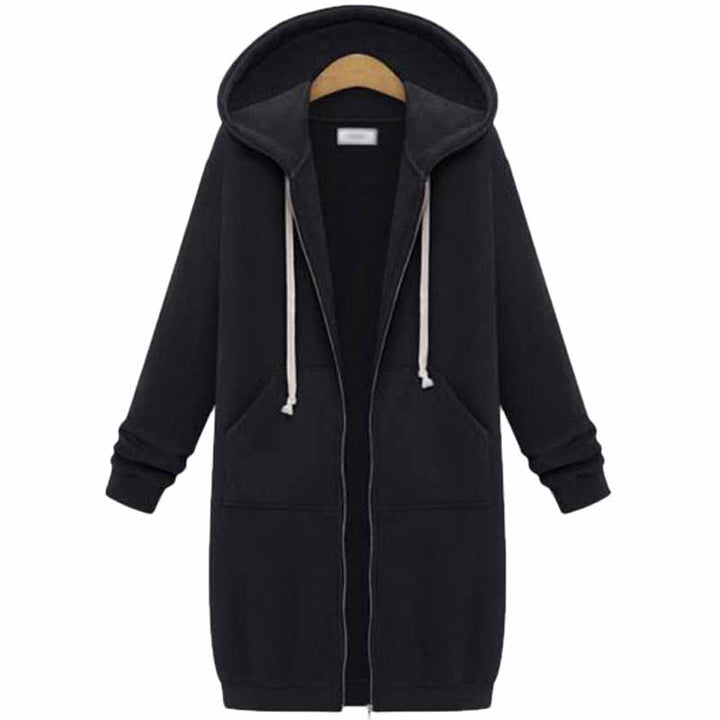 Lässige Lange Damenweste - CozyZip