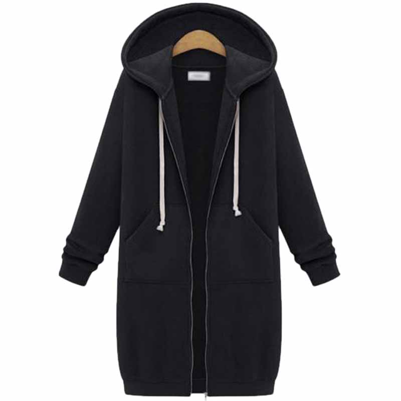 Lässige Lange Damenweste - CozyZip